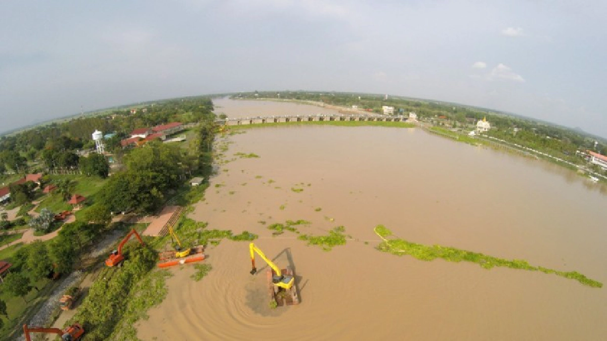 สถานการณ์น้ำในแม่น้ำเจ้าพระยา มีแนวโน้มคลี่คลายดีขึ้น
