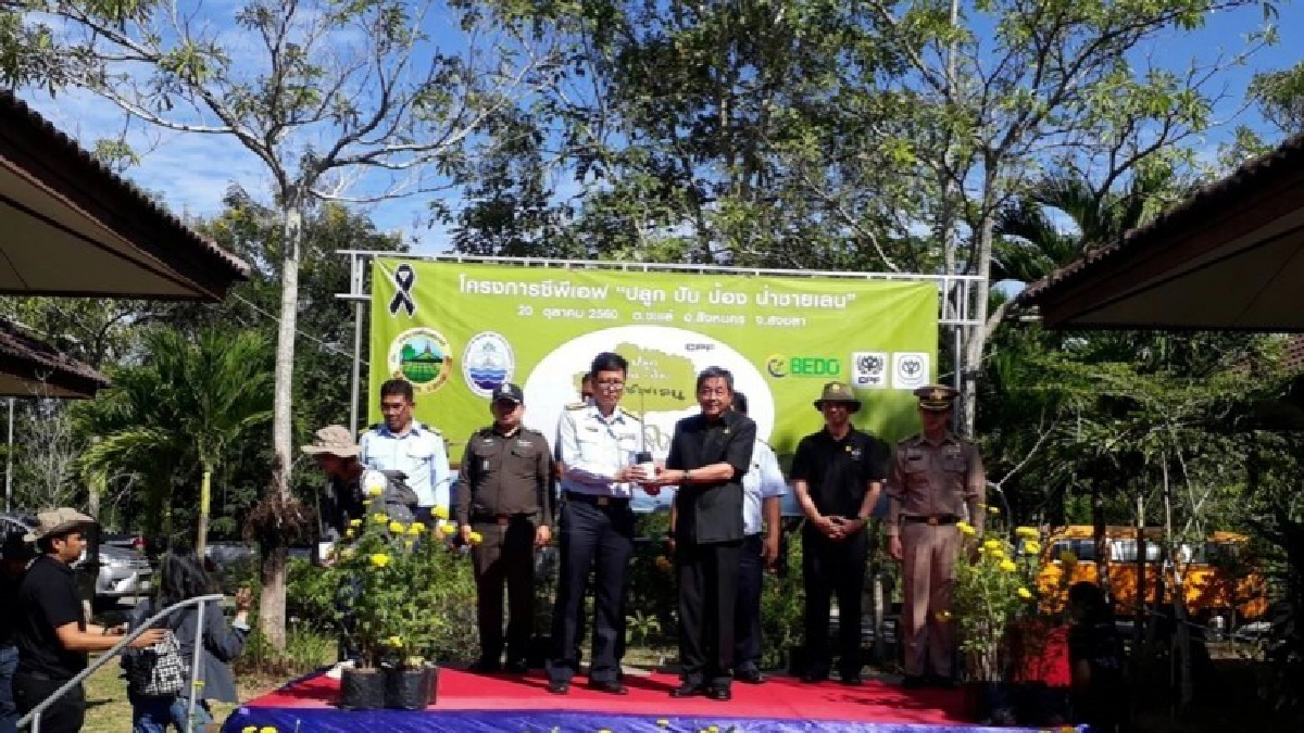 ซีพีเอฟ.ผนึกเครือข่ายเดินหน้าเพิ่มพื้นที่ป่าชายเลน  5 จว.