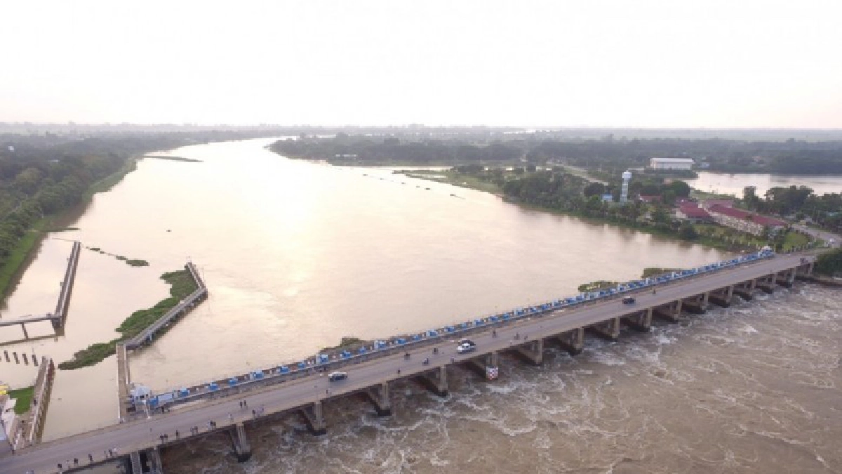 ทยอยลดน้ำผ่านเขื่อนเจ้าพระยา หลังน้ำเหนือลดลงอย่างต่อเนื่อง