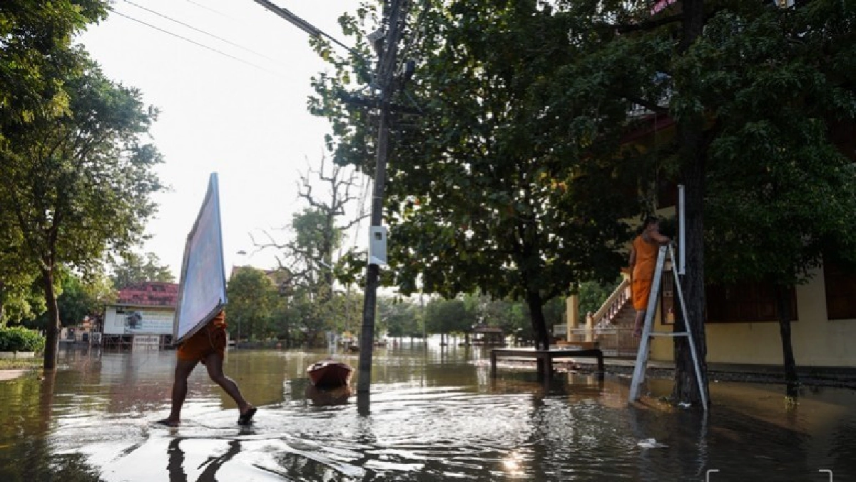 อ.สามโคก ปทุมธานี น้ำยังท่วมสูง (ภาพชุด) อ.สามโคก ปทุมธานี น้ำยังท่วมสูง (ภาพชุด)