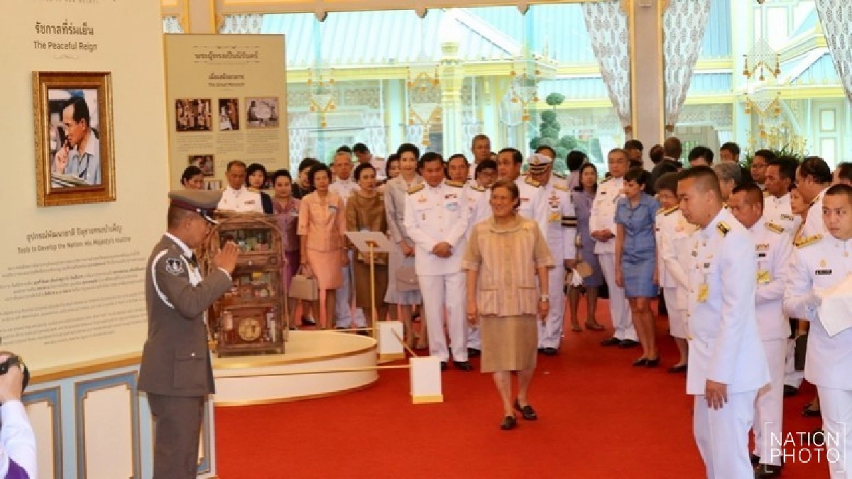 สมเด็จพระเทพฯ ทรงเปิดนิทรรศการพระราชพิธีถวายพระเพลิงพระบรมศพ สมเด็จพระเทพฯ ทรงเปิดนิทรรศการพระราชพิธีถวายพระเพลิงพระบรมศพ