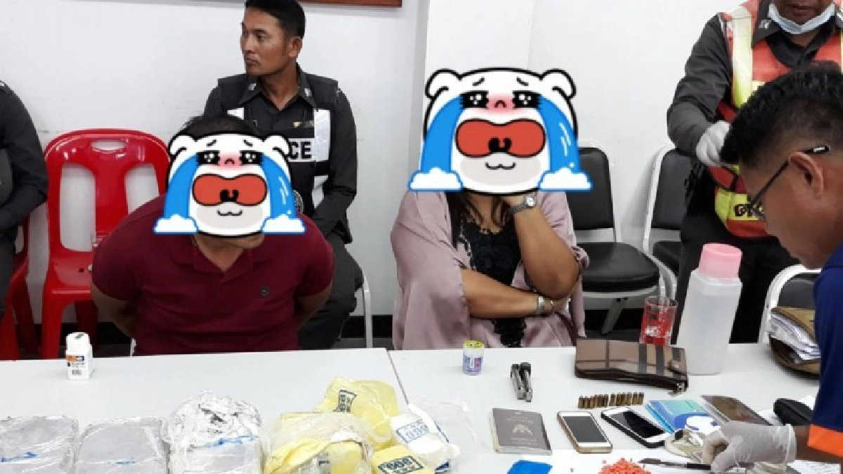 รวบคู่สามีภรรยา"ทหาร-ตร."ขนยาบ้าหลบหนี"ด่านตรวจท่างาม" รวบคู่สามีภรรยา"ทหาร-ตร."ขนยาบ้าหลบหนี"ด่านตรวจท่างาม"