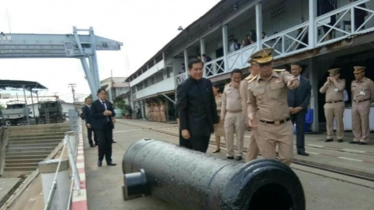 "ธนะศักดิ์" เชื่อ พื้นที่ "กรมอู่ทหารเรือ" ยังมีปืนใหญ่อีก 