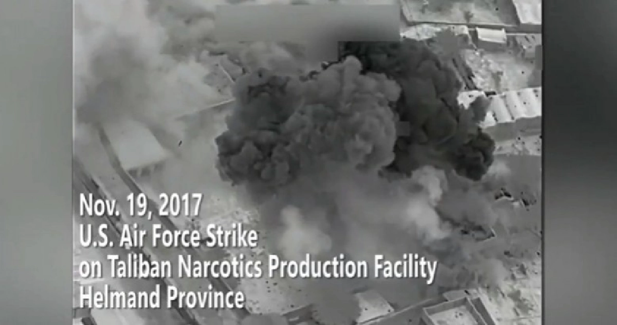 ฝูงบินมะกันถล่มแหล่งผลิตยาเสพติดตาลีบัน