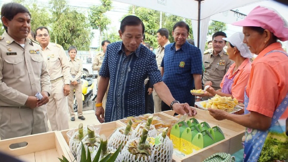 วางเป้าพัฒนา 8 จังหวัด สร้างตลาดเกษตรกรถาวร