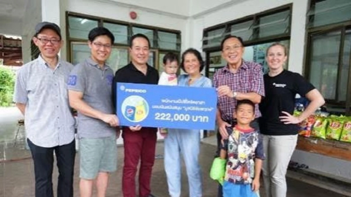 “เป๊ปซี่โค สานฝัน ปันยิ้ม” เพื่อน้องๆ “มูลนิธิชัยพฤกษ์”