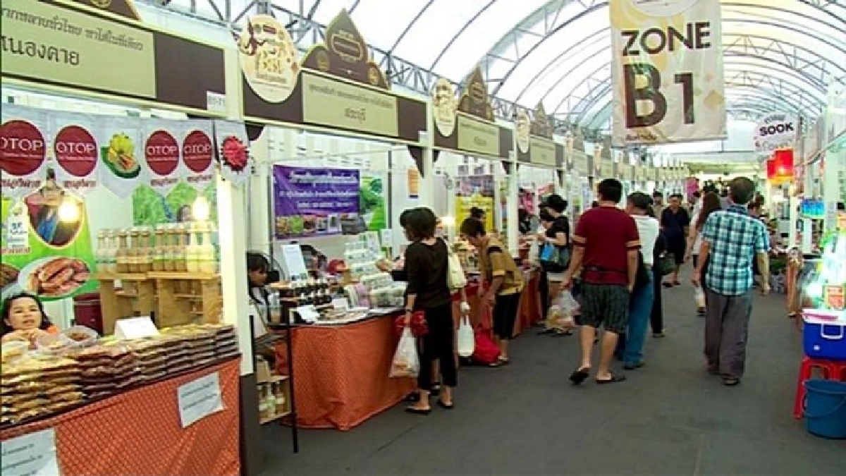 กคช.นำผลิตภัณฑ์ชุมชนร่วมเปิดตลาดประชารัฐที่คลองผดุง 