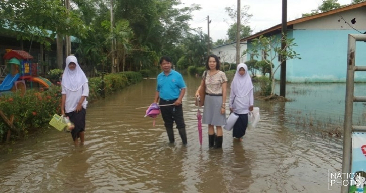 ร.ร.บ้านเกาะนก หาดใหญ่ ร้องขอยาโรคเท้าเปื่อย-เรือ