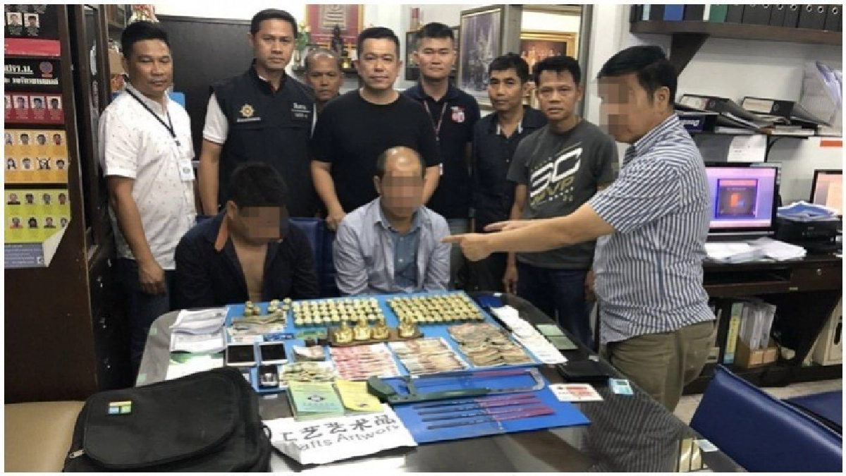 ทลาย!! แก็งแดนมังกร ตุ๋นขายทองปลอม