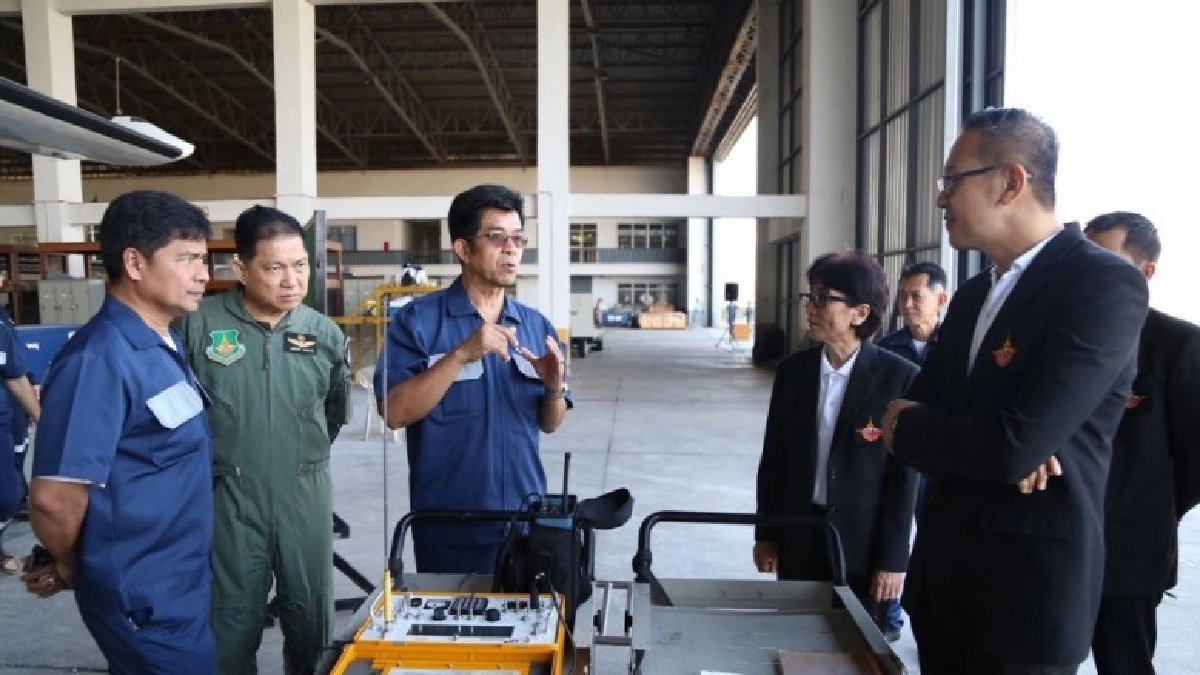 ฝนหลวงฯ เตรียมซ่อมบำรุงอากาศยาน พร้อมปฏิบัติการฝนหลวงปี 61