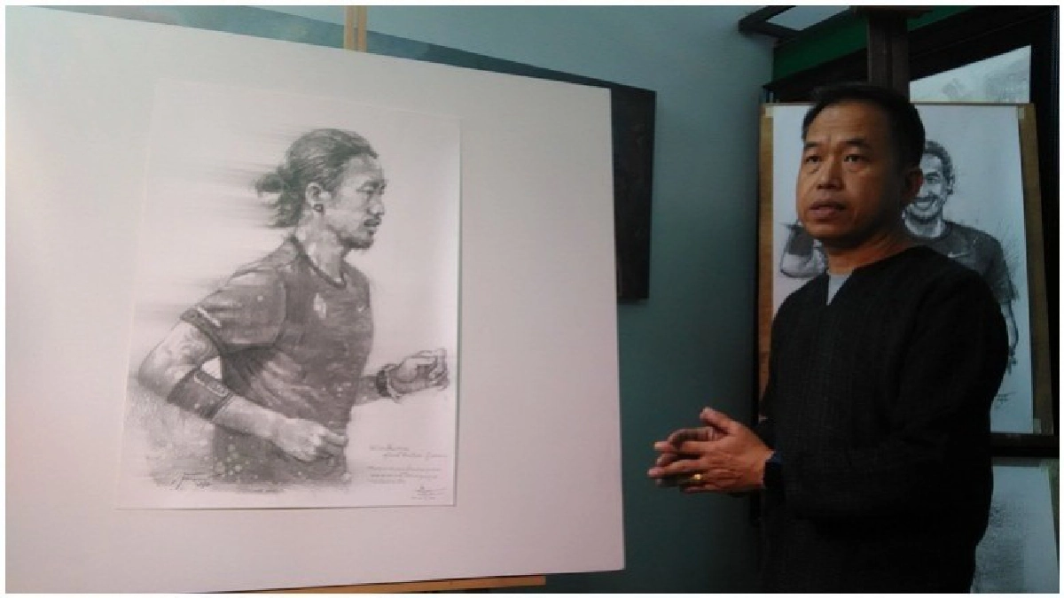 ระดมศิลปินเชียงราย วาดถ่านไม้มอบ"ตูน" ระดมศิลปินเชียงราย วาดถ่านไม้มอบ"ตูน"