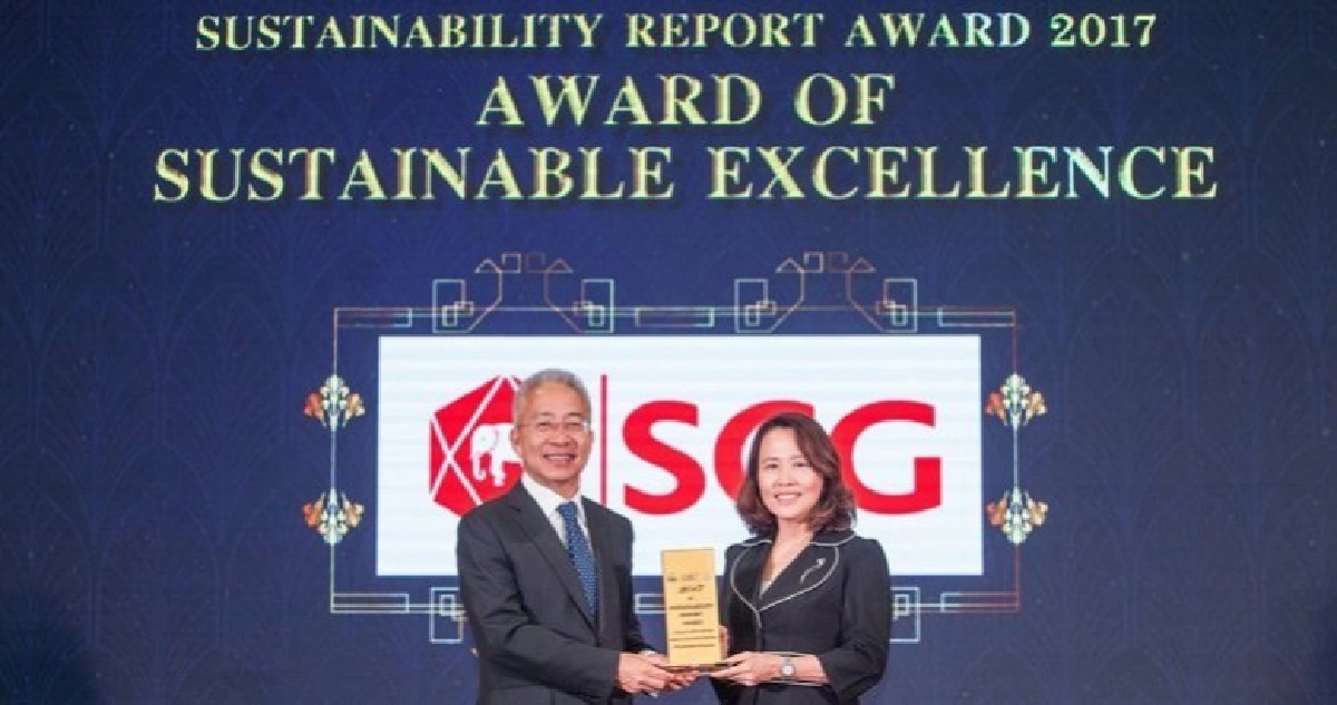 SCGรับรางวัลรายงานความยั่งยืนยอดเยี่ยมปี60ต่อเนื่องปีที่4