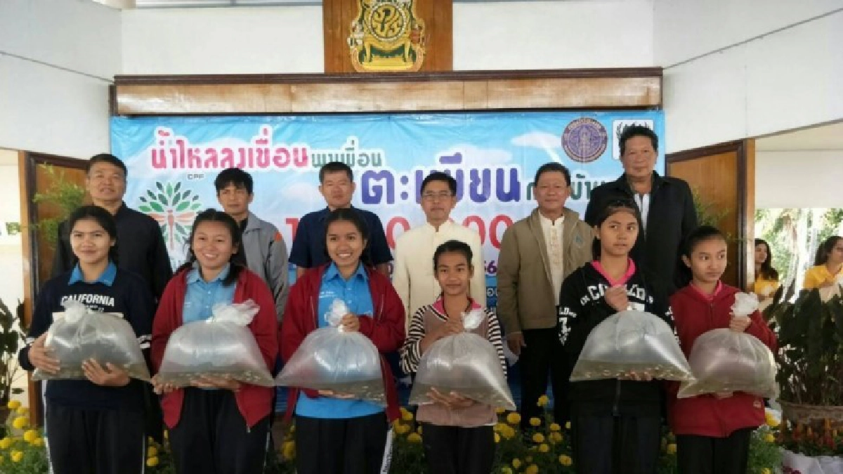 กรมประมงร่วมซีพีเอฟ.มุ่งฟื้นฟูทรัพยากรสัตว์น้ำ