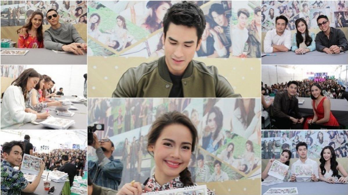 นักแสดงช่อง 3 เซ็นปฎิทินปี 2561 นักแสดงช่อง 3 เซ็นปฎิทินปี 2561