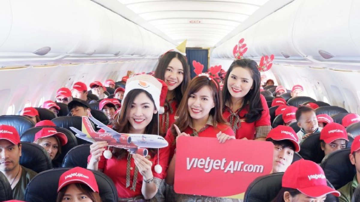 ไทยเวียตเจ็ทส่งความสุขให้ผู้โดยสารในเทศกาลคริสต์มาสและปีใหม่ ไทยเวียตเจ็ทส่งความสุขให้ผู้โดยสารในเทศกาลคริสต์มาสและปีใหม่