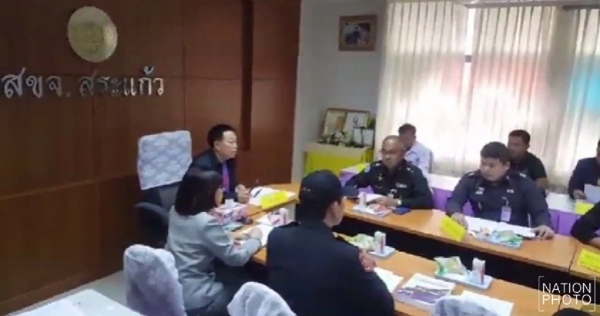 ขนส่งสระแก้วซักซ้อมความปลอดภัยรถโดยสารไทย-เขมร 150 คัน ขนส่งสระแก้วซักซ้อมความปลอดภัยรถโดยสารไทย-เขมร 150 คัน