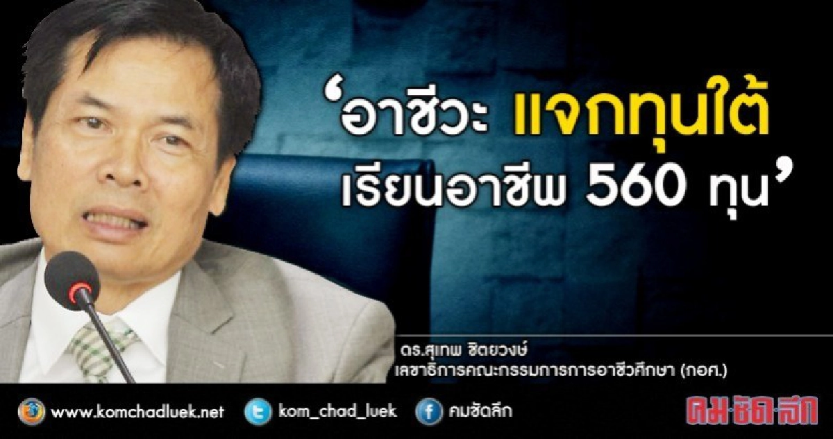 "เด็กใต้เฮ" อาชีวะแจกทุนเรียนอาชีพ