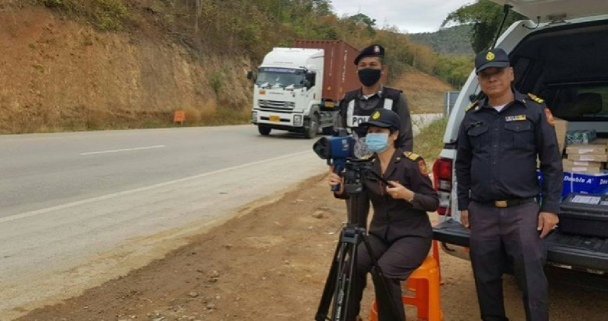 “ตั้งกล้อง”ตรวจจับความเร็วถนนสายตาก-แม่สอด