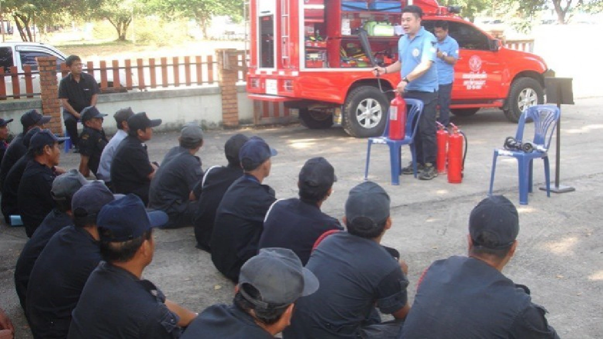 ติวเข้ม ฝึกรปภ. สร้างมาตรฐานความปลอดภัย