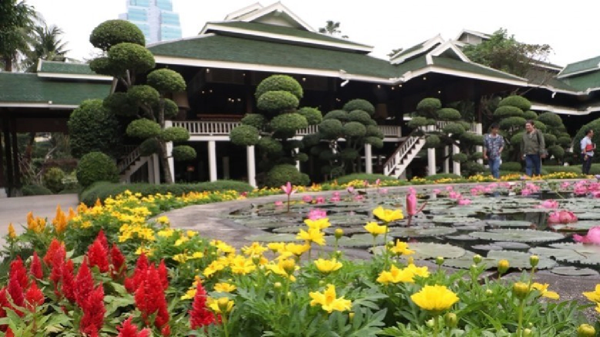 ครั้งแรก! ศิลป์จากดอกไม้กลางแจ้งระดับเอเชีย