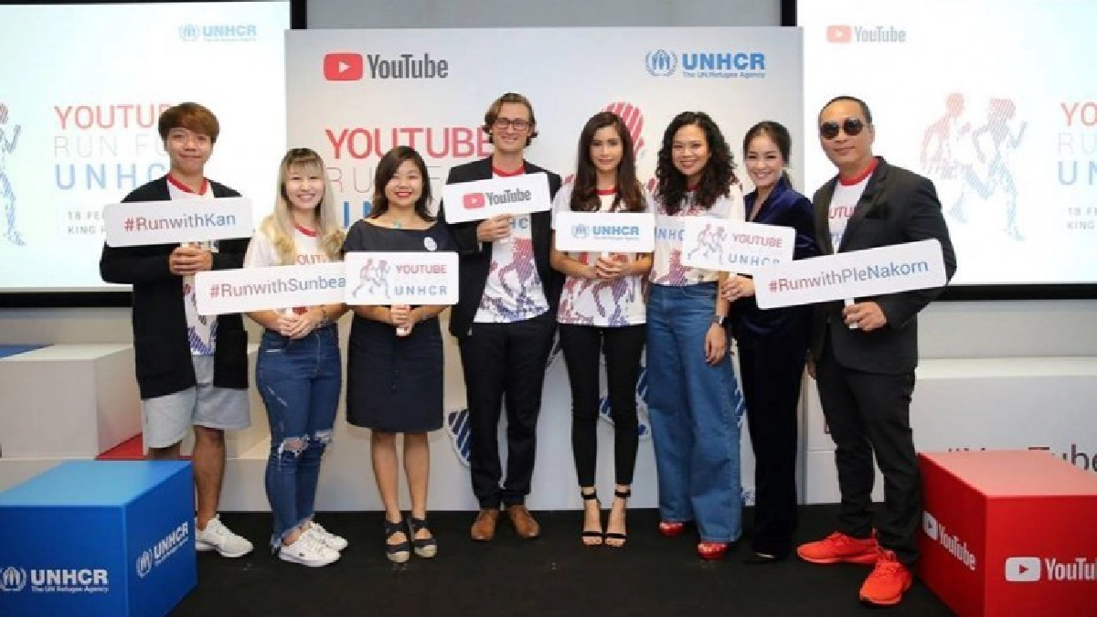 งานวิ่งเพื่อเพื่อนร่วมโลก “YOUTUBE RUN FOR UNHCR” งานวิ่งเพื่อเพื่อนร่วมโลก “YOUTUBE RUN FOR UNHCR”