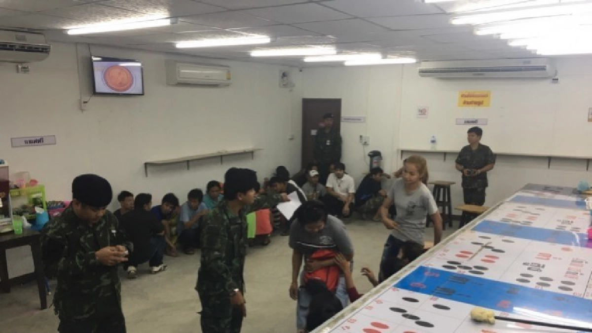 ปรับ 38 นักพนันบ่อน เฮีย ต.รามคำแหง