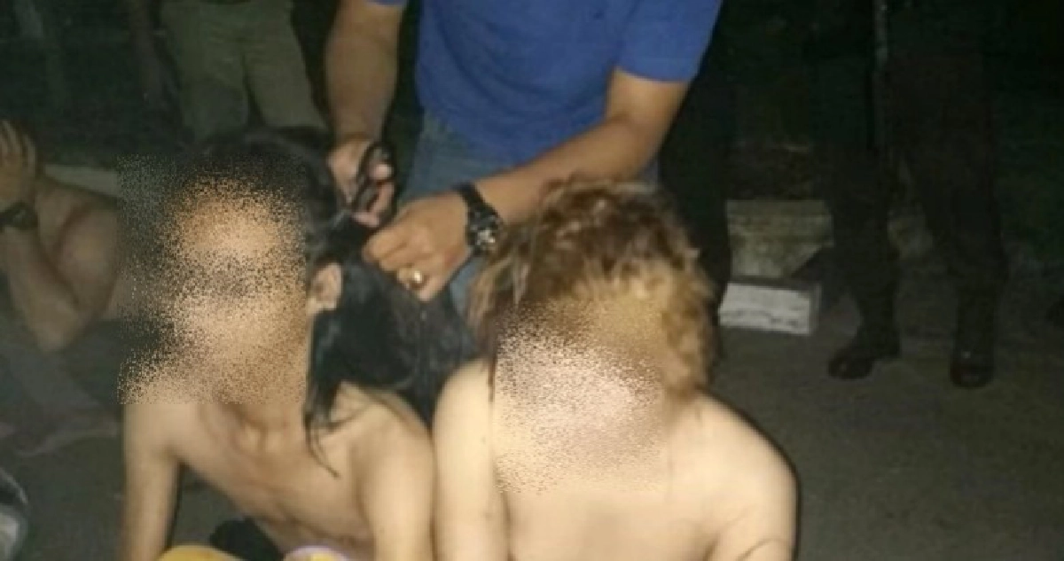 ตร.โหดบังคับหญิงข้ามเพศแต่งชาย-ตัดผม