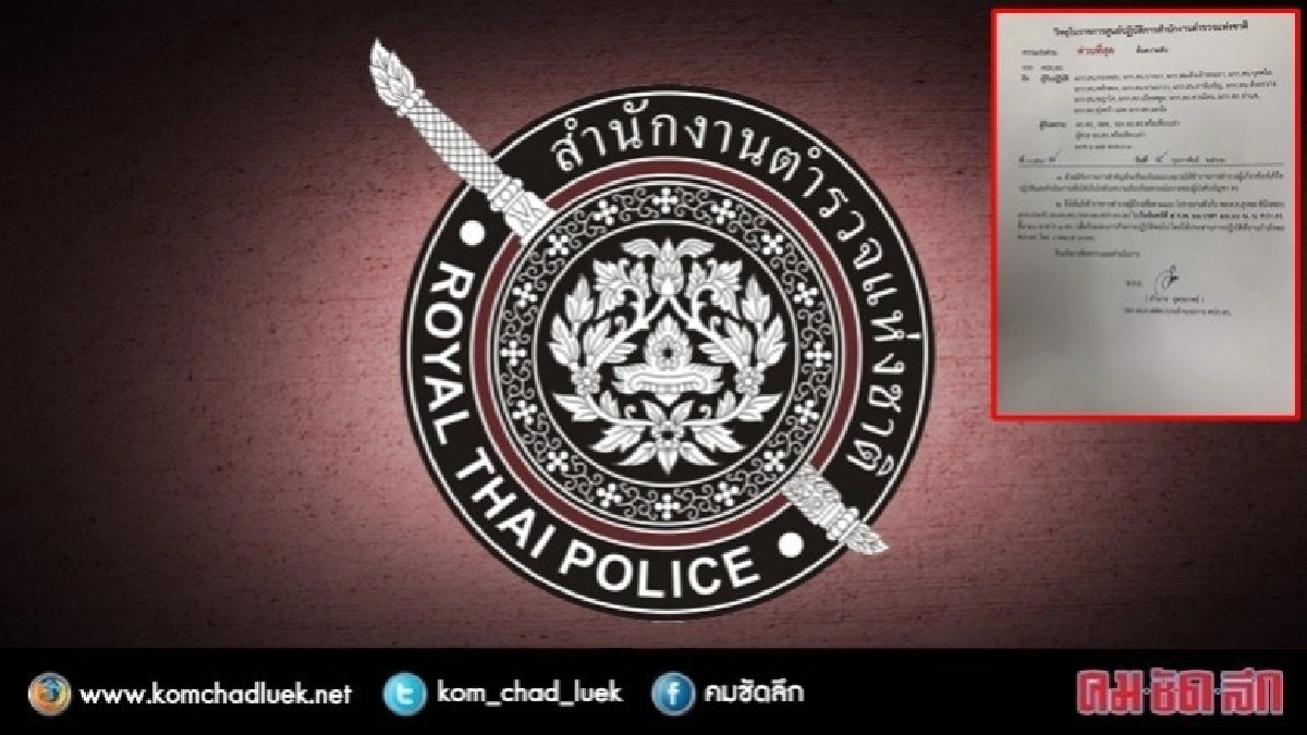 สั่งรายงานตัว !! 40 ตร.แต่งกายไม่เรียบร้อย-ผมยาว