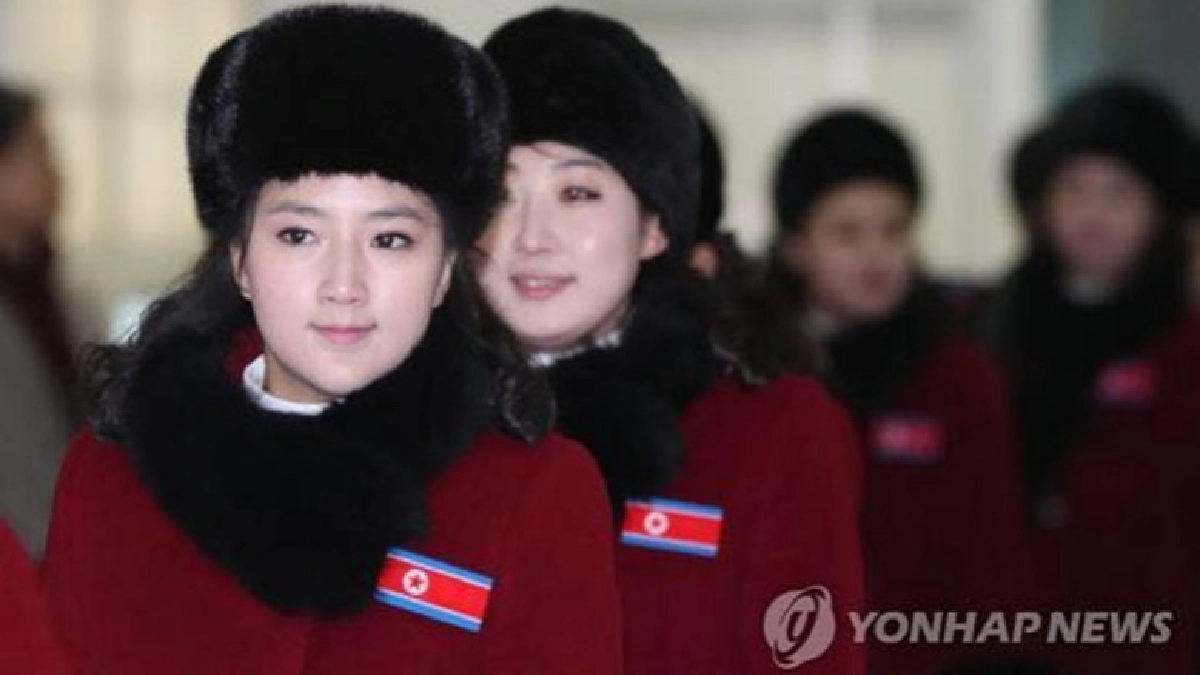 ‘ทัพสาวงามโสมแดง’ พร้อมเชียร์โอลิมปิกฤดูหนาว ‘ทัพสาวงามโสมแดง’ พร้อมเชียร์โอลิมปิกฤดูหนาว