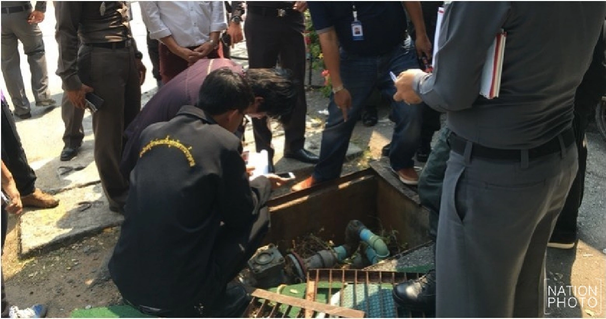 ลุยตรวจ'โอเชี่ยนรีสอร์ท'พบบ่อบาดาลหลังอาคาร ลุยตรวจ'โอเชี่ยนรีสอร์ท'พบบ่อบาดาลหลังอาคาร