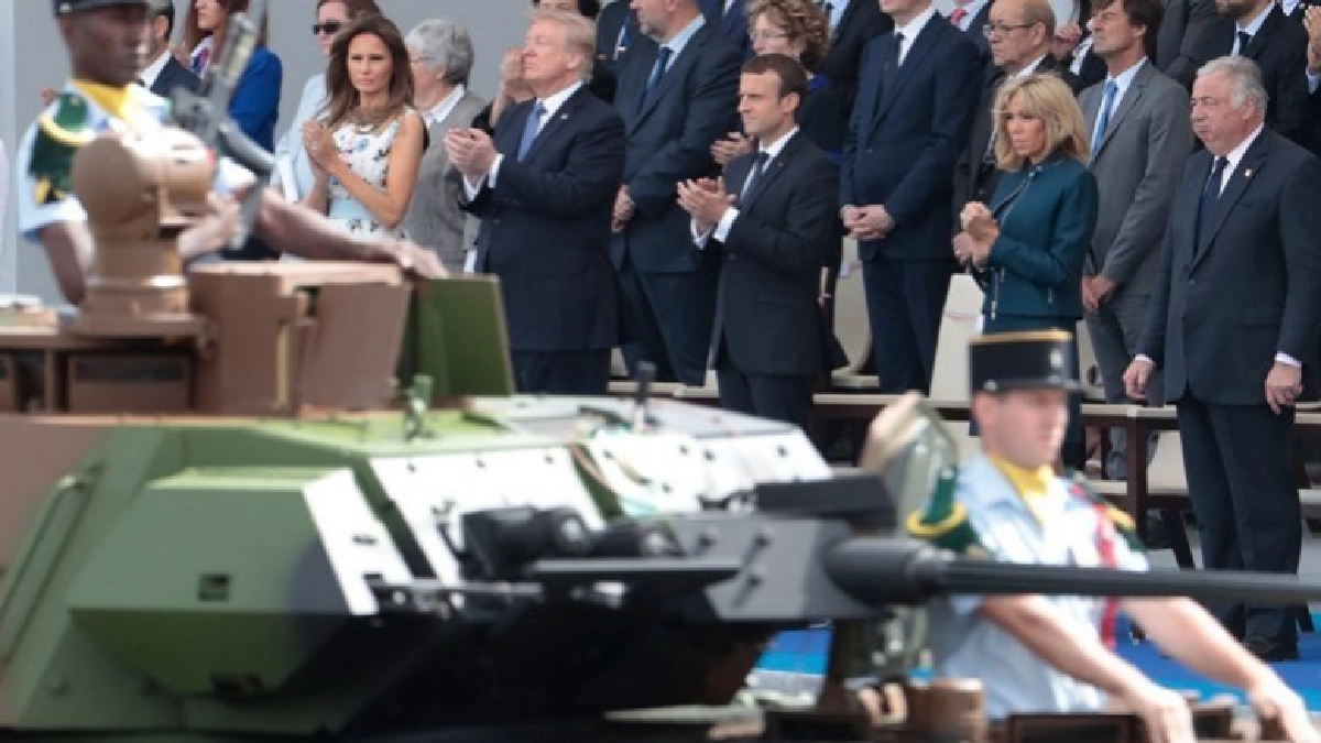 “ทรัมป์”อยากจัดพิธีสวนสนามยิ่งใหญ่เหมือนฝรั่งเศส “ทรัมป์”อยากจัดพิธีสวนสนามยิ่งใหญ่เหมือนฝรั่งเศส