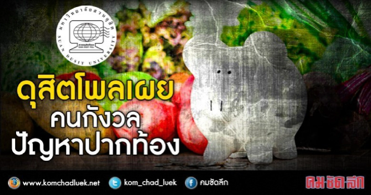 คนกังวลปัญหาปากท้อง ของแพง