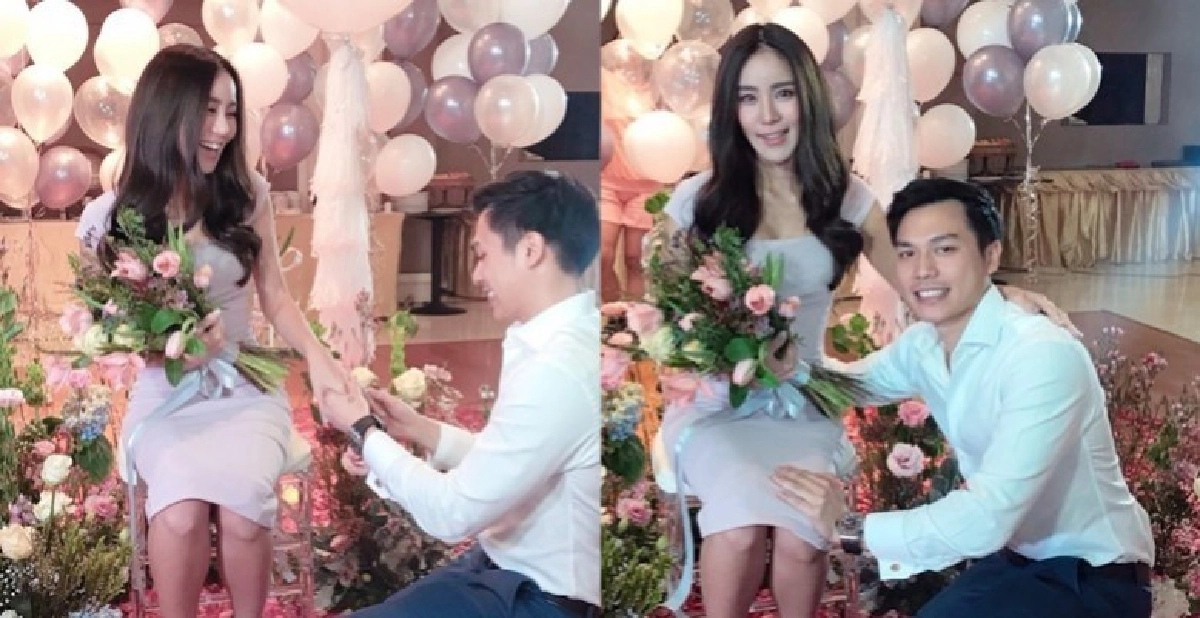 ไฮโซหนุ่มคุกเข่า!! ขอ 'ขนมจีน' แต่งงาน (คลิป) ไฮโซหนุ่มคุกเข่า!! ขอ 'ขนมจีน' แต่งงาน (คลิป)
