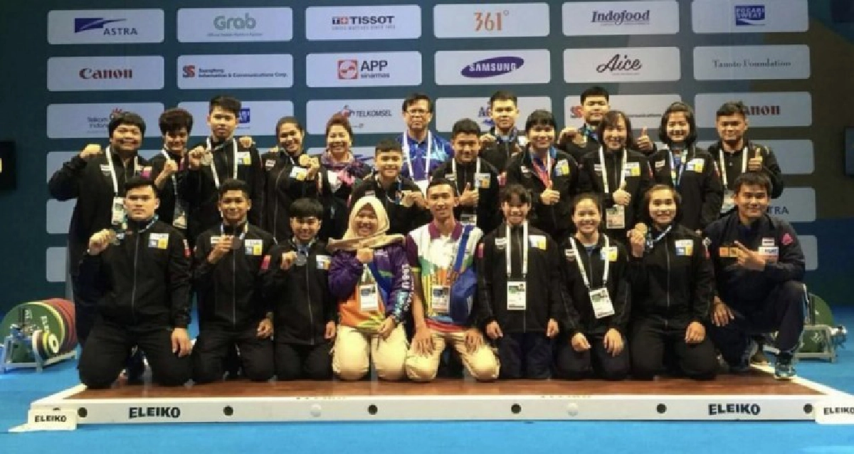 ทีมจอมพลังไทย เบ็ดเสร็จ 5 ทอง ทีมจอมพลังไทย เบ็ดเสร็จ 5 ทอง