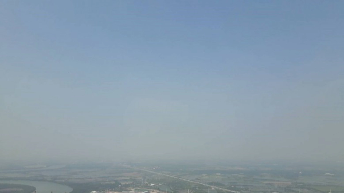 ฝนหลวงฯเกาะติดปริมาณค่าฝุ่นละอองในอากาศอย่างใกล้ชิด 