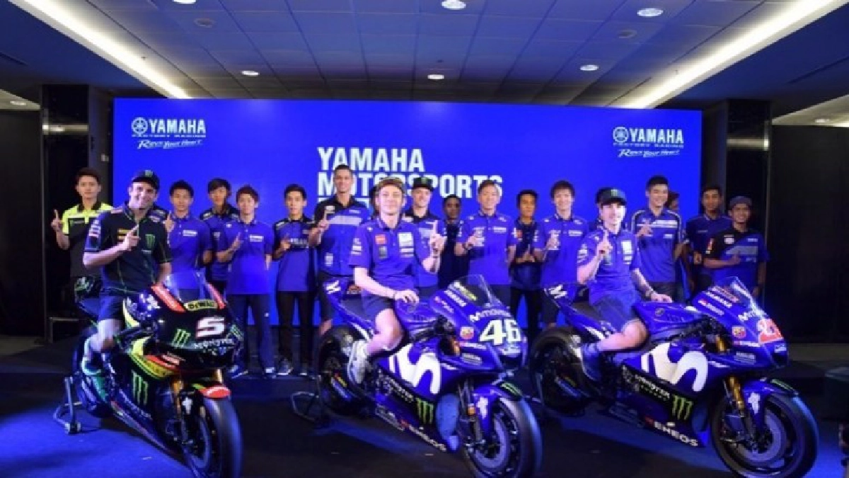"ยามาฮ่า"แถลงข่าวเปิดตัวทีมแข่งซีซั่นนี้-ลั่นคว้าแชมป์โลก "ยามาฮ่า"แถลงข่าวเปิดตัวทีมแข่งซีซั่นนี้-ลั่นคว้าแชมป์โลก