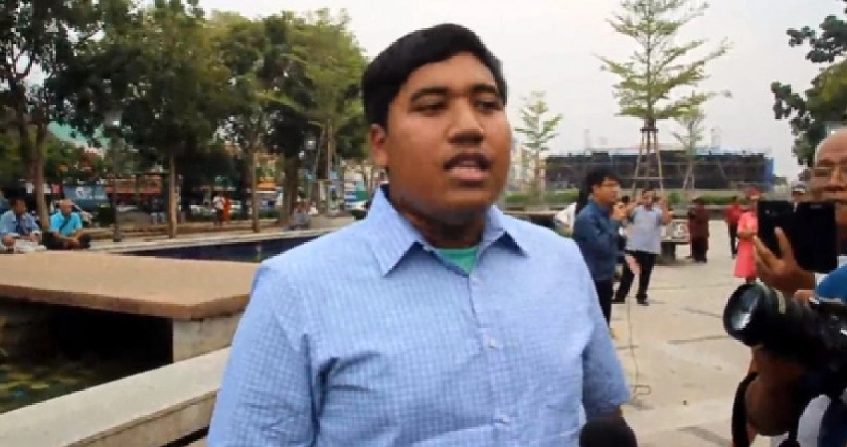 ‘จ่านิว’ นำจัดกิจกรรมเรียกร้องเลือกตั้งที่ลานย่าโม