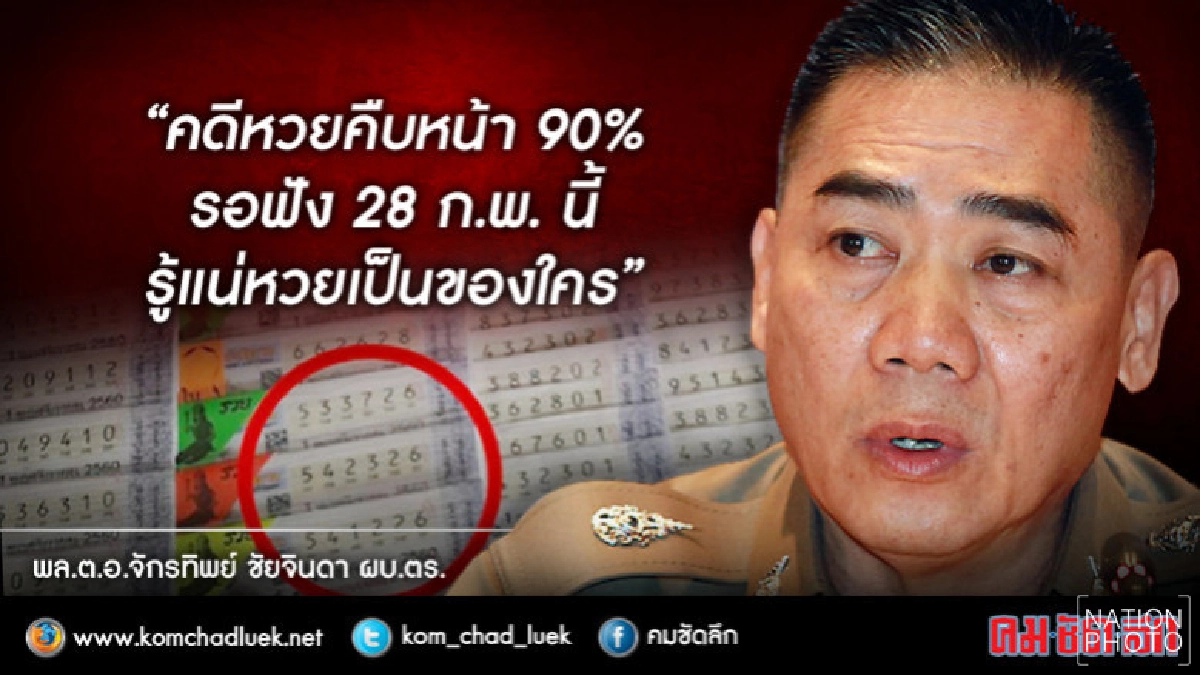 อย่าด่วนสรุปรอศาลชี้ไม่ใช่เจ้าของหวย 30 ล.ครูพร้อมเข้าคุก