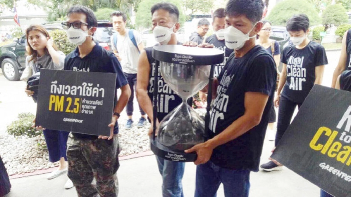 "กรีนพีช"จี้"บิ๊กตู่"จัดการฝุ่นละอองเกินค่ามาตรฐาน