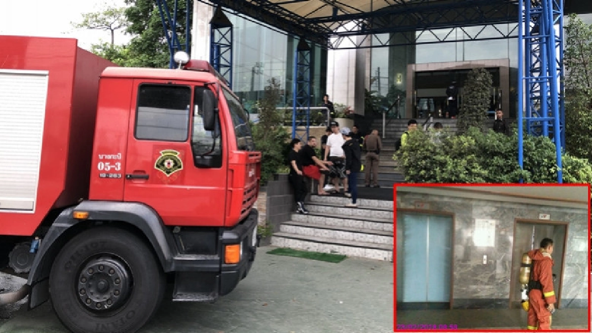 ระทึก !! ลิฟต์รร.หรูร่วงชั้น 16 ไร้เจ็บ-ตาย