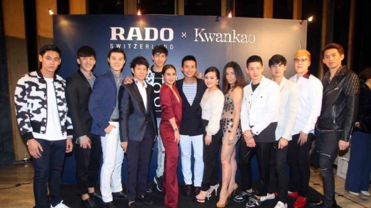 คนดังร่วมงาน 'RADO x Kwankao Fashion show'