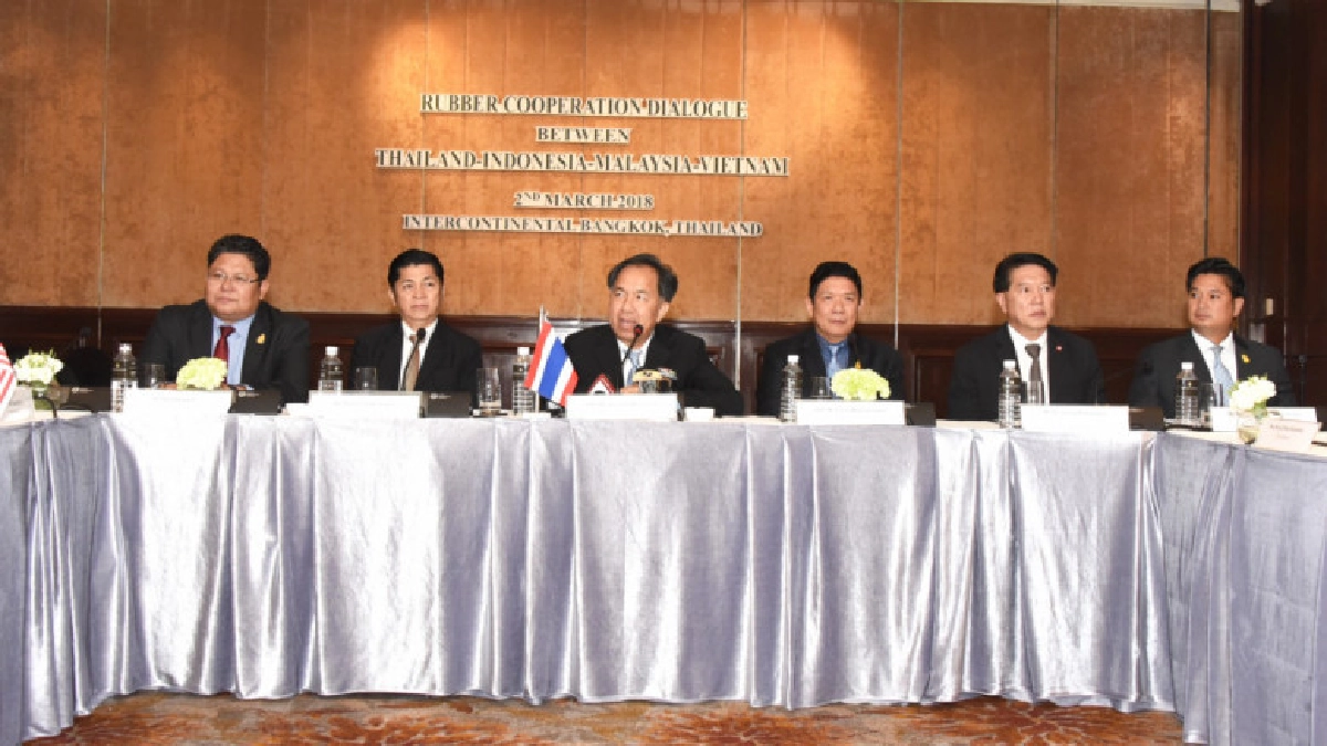 เกษตรฯเชิญ 4 ประเทศผู้ผลิตยางรายใหญ่ของโลกร่วมหารือครั้งแรก
