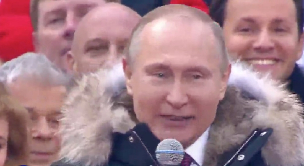 ผู้ชุมนุมเฉียดแสนหนุน“ปูติน”ก่อนเลือกตั้งรัสเซีย18มี.ค.นี้