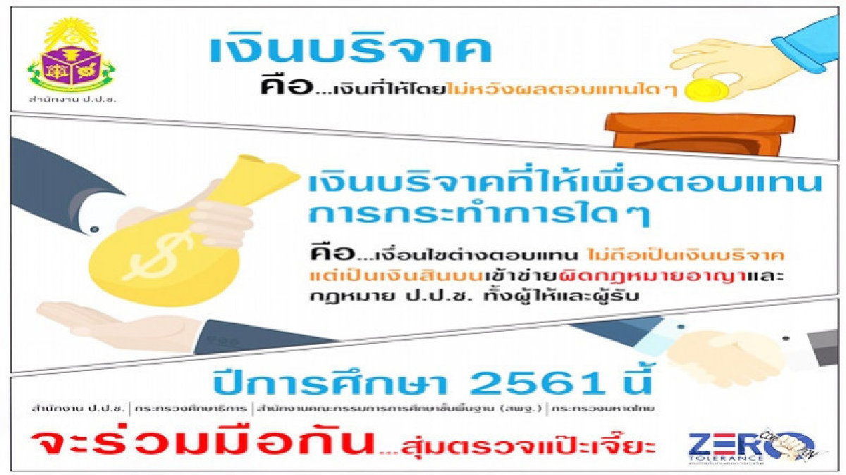 ปปช.ลุยเองลงพื้นที่สุ่มเสี่ยงแป๊ะเจี๊ยะโรงเรียนดัง ปปช.ลุยเองลงพื้นที่สุ่มเสี่ยงแป๊ะเจี๊ยะโรงเรียนดัง
