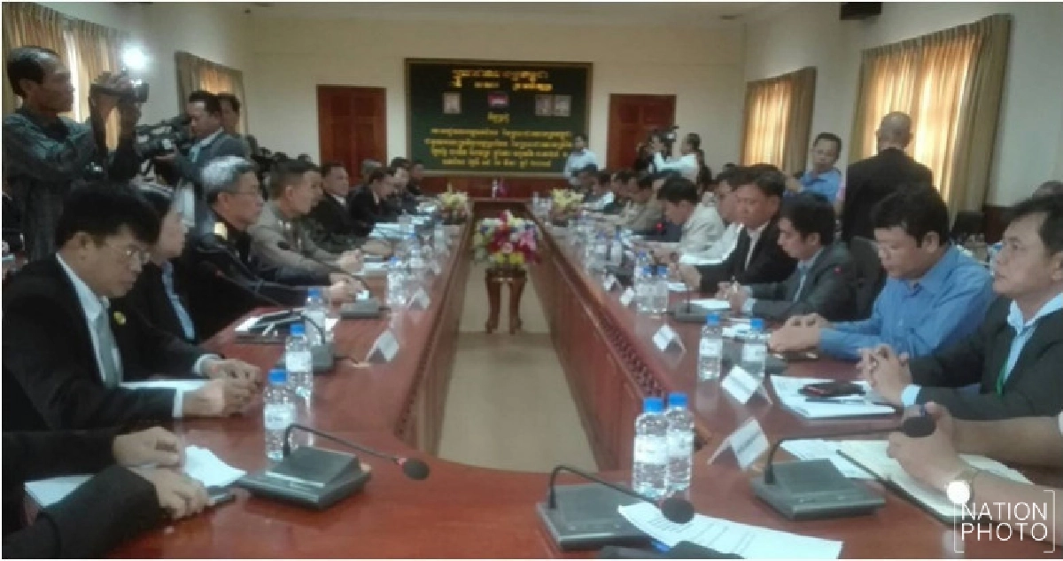 ประชุมร่วม'ไทย-กัมพูชา'เตรียมเปิด'ด่านเขาดิน' ประชุมร่วม'ไทย-กัมพูชา'เตรียมเปิด'ด่านเขาดิน'