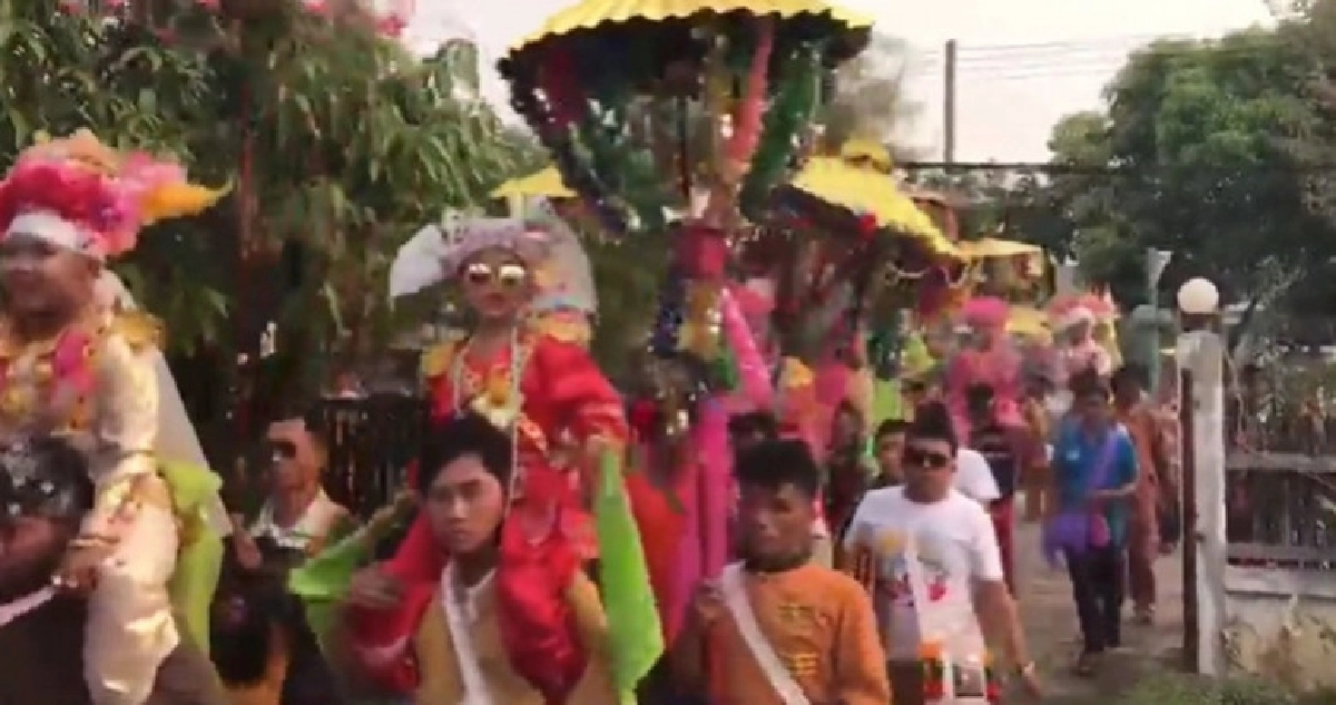 เริ่มแล้ว !! ส่างลองเมืองปาย