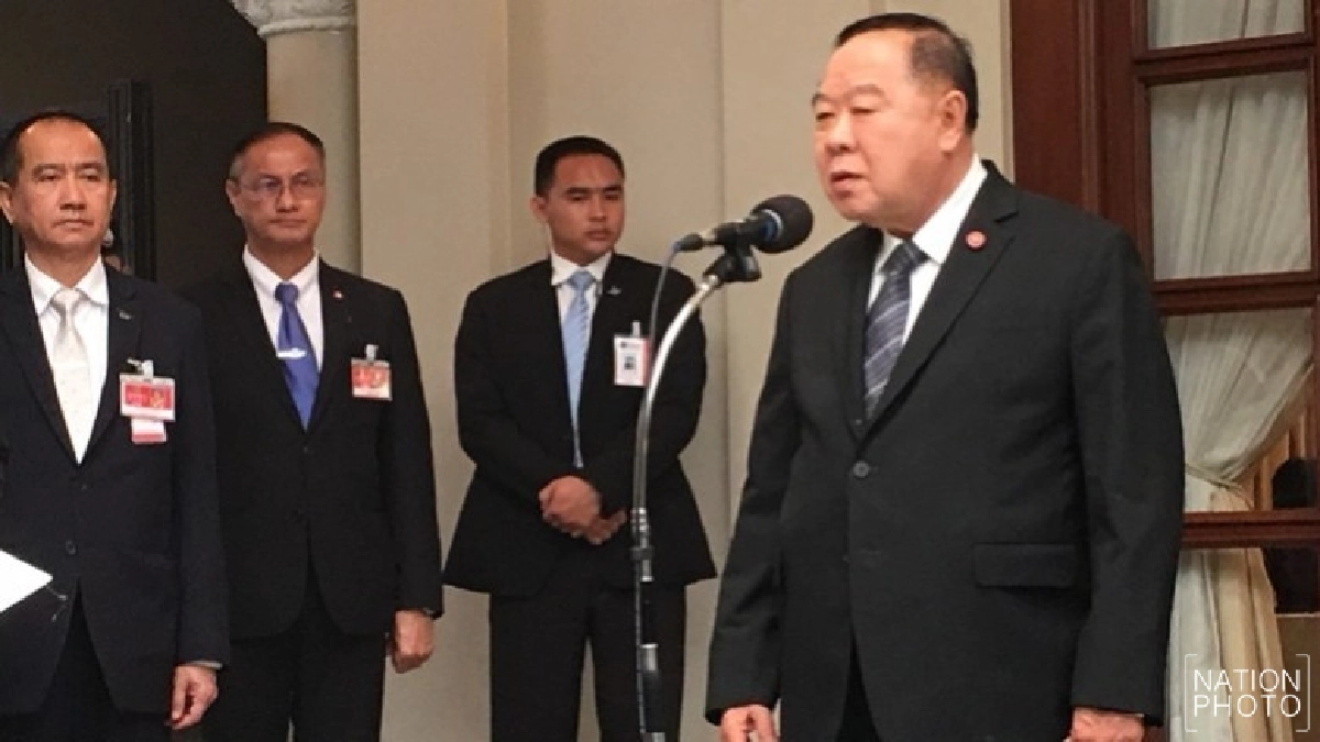 "ประวิตร" บอก "นาฬิกาเพื่อน"  จบแล้ว !!