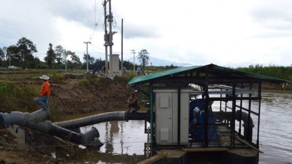 ชป.ชี้แจงกรณีสถานีสูบน้ำวังชะโอน ใช้ครั้งเดียวปล่อยทิ้งร้าง ชป.ชี้แจงกรณีสถานีสูบน้ำวังชะโอน ใช้ครั้งเดียวปล่อยทิ้งร้าง