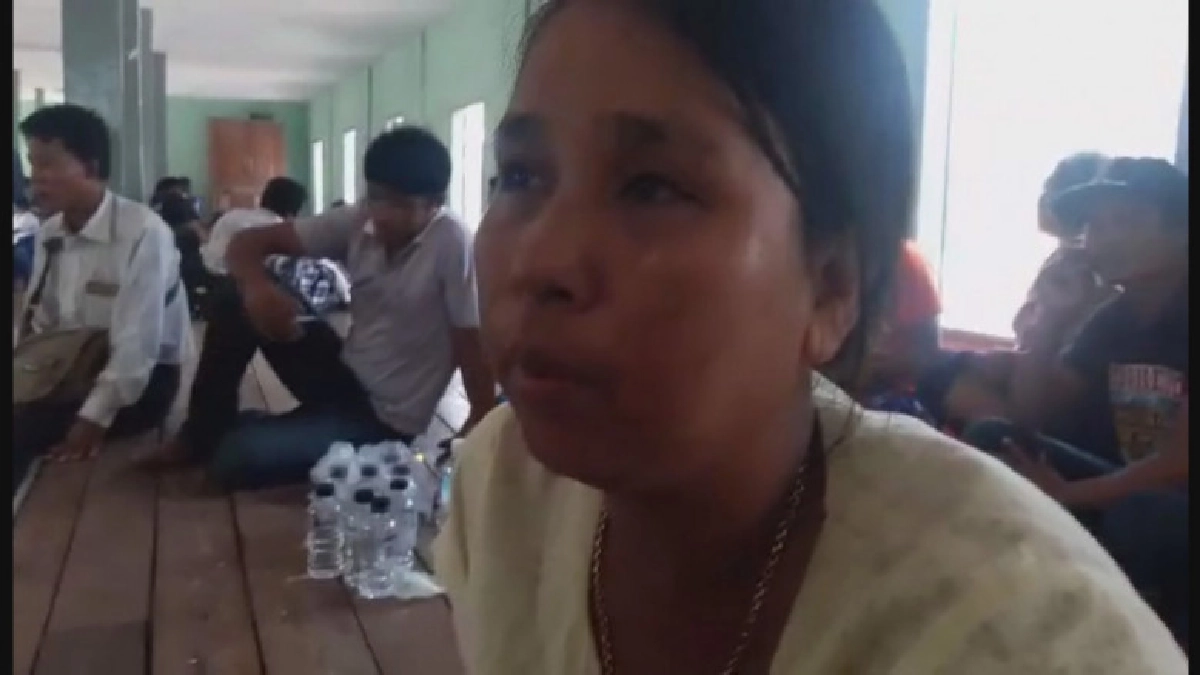 ญาติแรงงานชาวเมียนมา ถูกไฟคลอกเดินทางถึงจ.เมียวดี