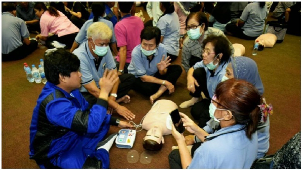 หัวใจหยุดเต้น เฉียบพลัน!! 1ชม.6 คน